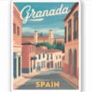 Search for spain travel stickers Wanderlust