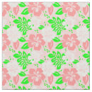 Search for pink floral fabric Hibiscus