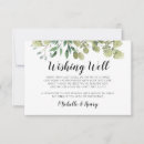 Search for donation invitations Wishing well
