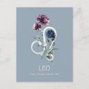 Recherche de leo cartes postales Zodiaque
