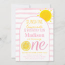 Search for sunshine lemonade invitations Modern