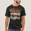 Search for postal tshirts Letter carrier
