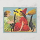 Search for vintage halloween postcards Full moon