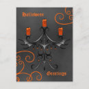 Search for candelabra postcards Halloween