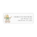 Search for baby pram return address labels For her