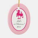 Search for pink oval ornaments Paris