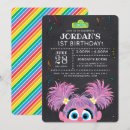 Search for abby cadabby birthday invitations Sesame street