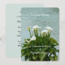 Search for white lily funeral invitations Elegant