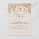 Recherche de rustic mariage accompagnement cartes Fleur sauvage