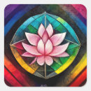 Search for lotus flower stickers Rainbow