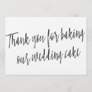 Search for baking thank you cards Baker