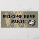 Recherche de partie à la maison bienvenue invitations Militaire