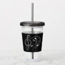 Search for musical notes tumblers Black