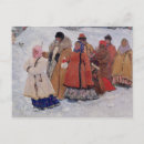 Recherche de hiver russe cartes postales Traditionnel