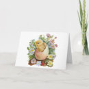 Recherche de poussin de pâques cartes Aquarelle