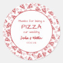 Recherche de partie de pizza autocollants Moderne