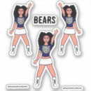 Search for grey bear stickers Blue