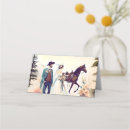 Search for western place cards Cowboy