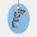 Search for funny nurse ornaments Patient