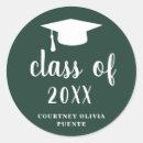 Search for green graduation stickers Elegant