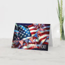 Search for patriotic thank you cards Usa flag