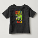 Search for dinosaur 4th birthday tshirts Bday
