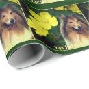 Search for collie wrapping paper Dog