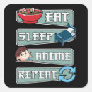 Search for japanese design stickers Anime