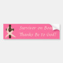 Search for breast cancer bumper stickers Cure