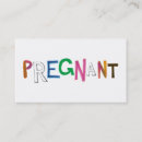 Search for expecting business cards Mom