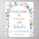 Search for gender reveal welcome signs Floral