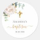 Search for floral cross stickers Baptism