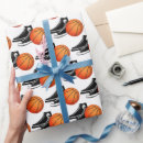 Search for basketball wrapping paper Birthday