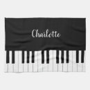 Search for music tea towels Piano keys