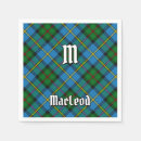 Search for blue and green plaid napkins Scottish