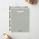 Search for art nouveau personal stationery Geometric