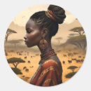 Search for african tribal stickers Woman