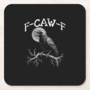 Recherche de oiseaux drôles dessous de verres F caw f