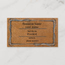 Search for leather look business cards Masculine