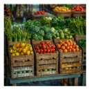 Search for organic farming posters Vegetables