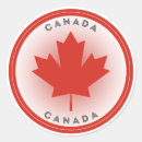 Search for canada stickers Red and white