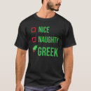 Recherche de noël grec tshirts Drôle