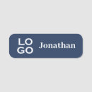 Recherche de small business name tags Bleu marine