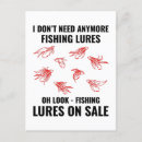 Search for lures postcards Fishermen