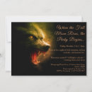 Recherche de werewolf invitations Au loup garou d'halloween