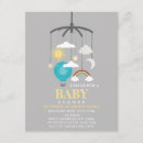 Search for vertical sunshine baby boy shower invitations Rainbow