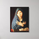 Search for virgin mary canvas prints Veil