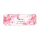 Search for slipper return address labels Pink