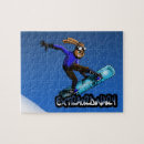 Recherche de snowboard puzzles Neige