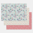 Search for nostalgic christmas wrapping paper Woodland animals